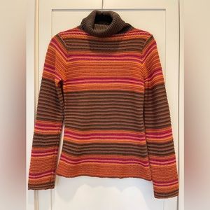 ICON Soft Merino Wool Turtleneck Sweater SZ S